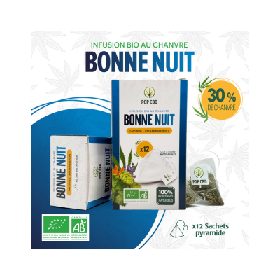 Caja de Infusión Relax con CBD en formato bolsitas