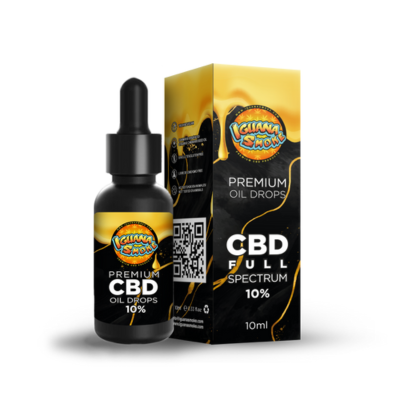 aceite de CBD 10% efectos terapeuticos. cannabis.