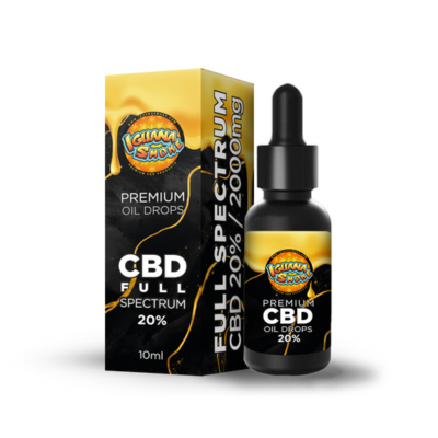 aceite de CBD 20% efectos terapeuticos. cannabis.