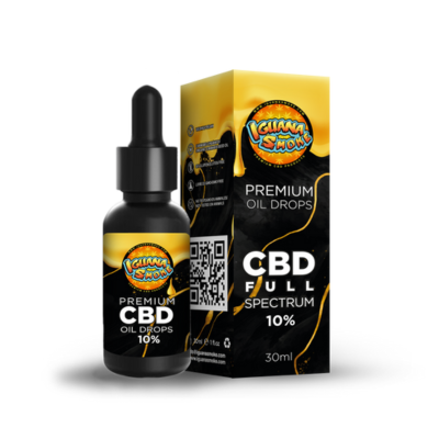 Full Spectrum CBD Oil 10% - Iguana Smoke