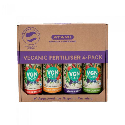 Nutrientes de crecimiento Atami para marihuana y huertos urbanos