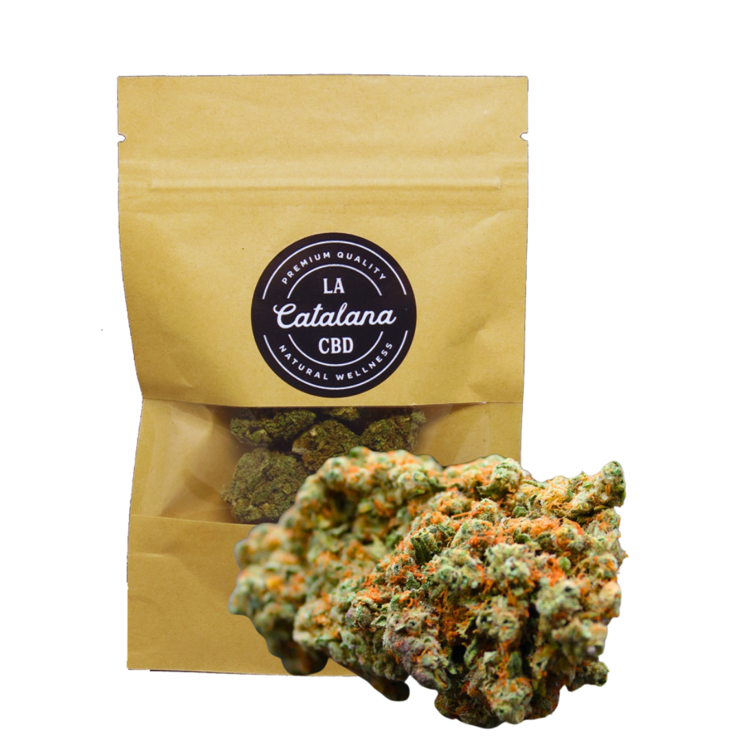 flor CBD cannabis INDOOR legal. sabor tropical afrutado. relajación marihuana
