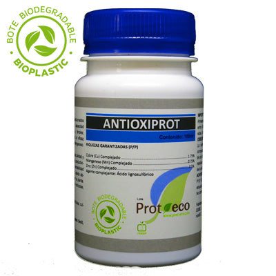 Botella de Antioxiprot PROT-ECO 100 ml – revitalizante ecológico para plantas jóvenes