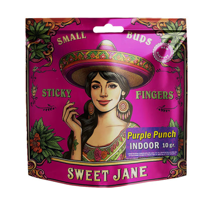 Sweet Jane Small Buds Purple Punch Indoor