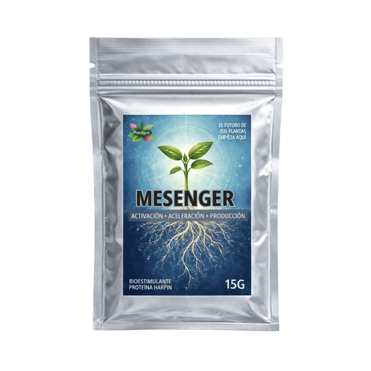 Proteína harpin bioestimulador foliar Mesenger Prot-Eco 10 gr