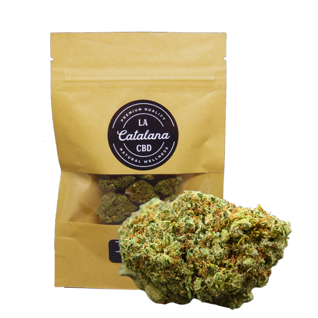 flor indoor CBD cannabis legal. sabor dulce. relajación marihuana