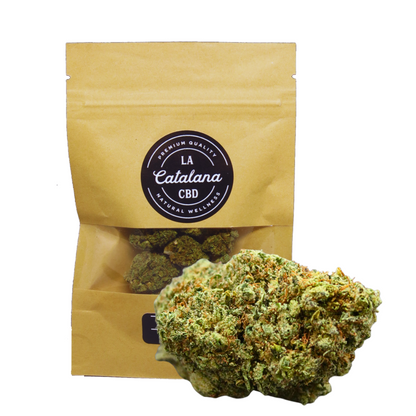 flor indoor CBD cannabis legal. sabor dulce. relajación marihuana