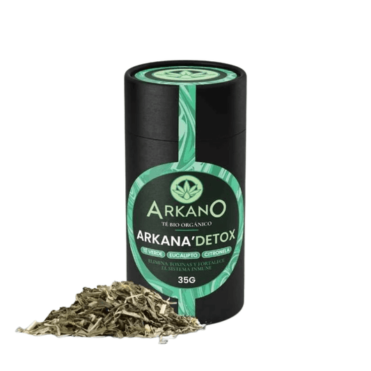 Té Arkana'Detox con CBD 15% en envase de 35 gr