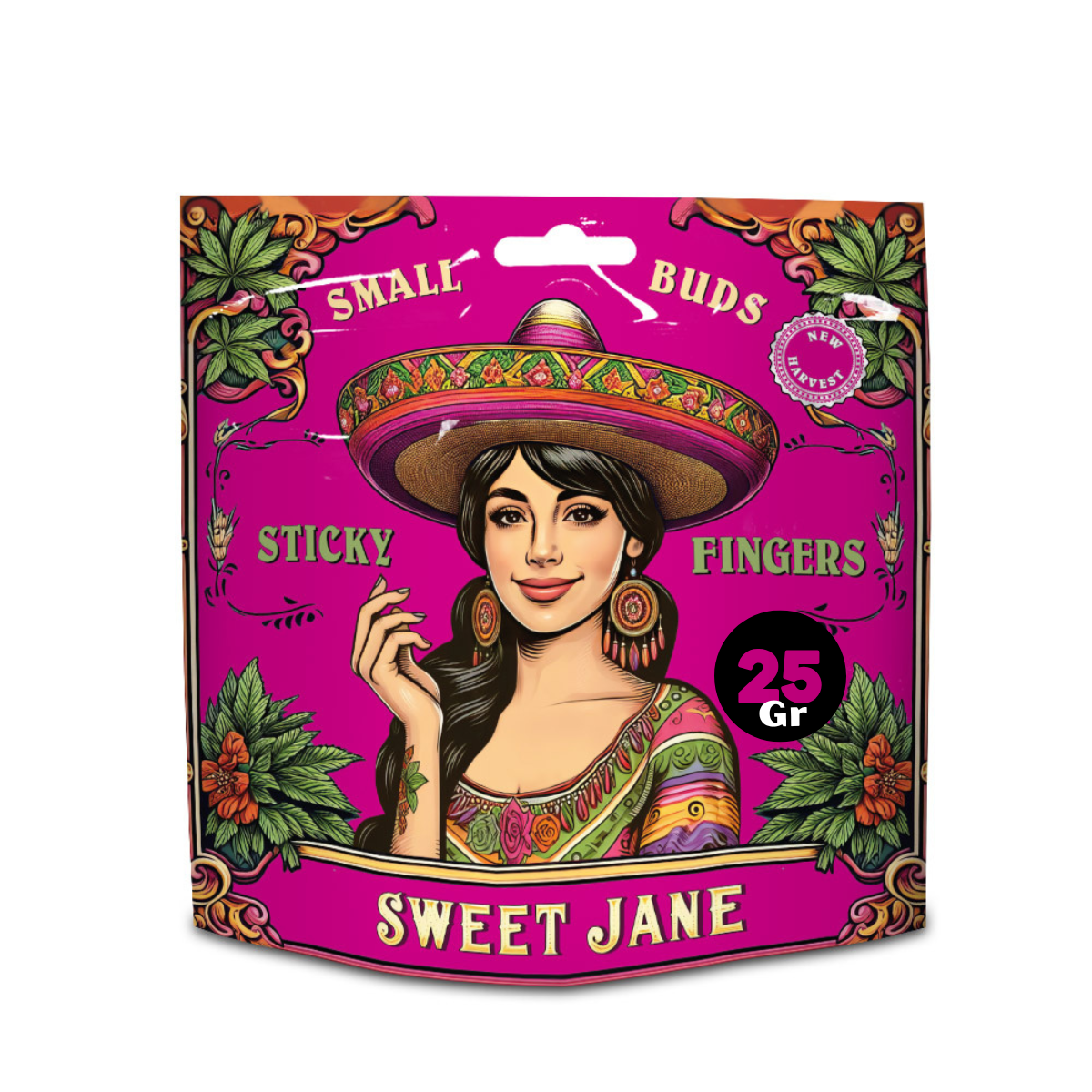 Flores pequeñas de cáñamo industrial Sweet Jane Small Buds